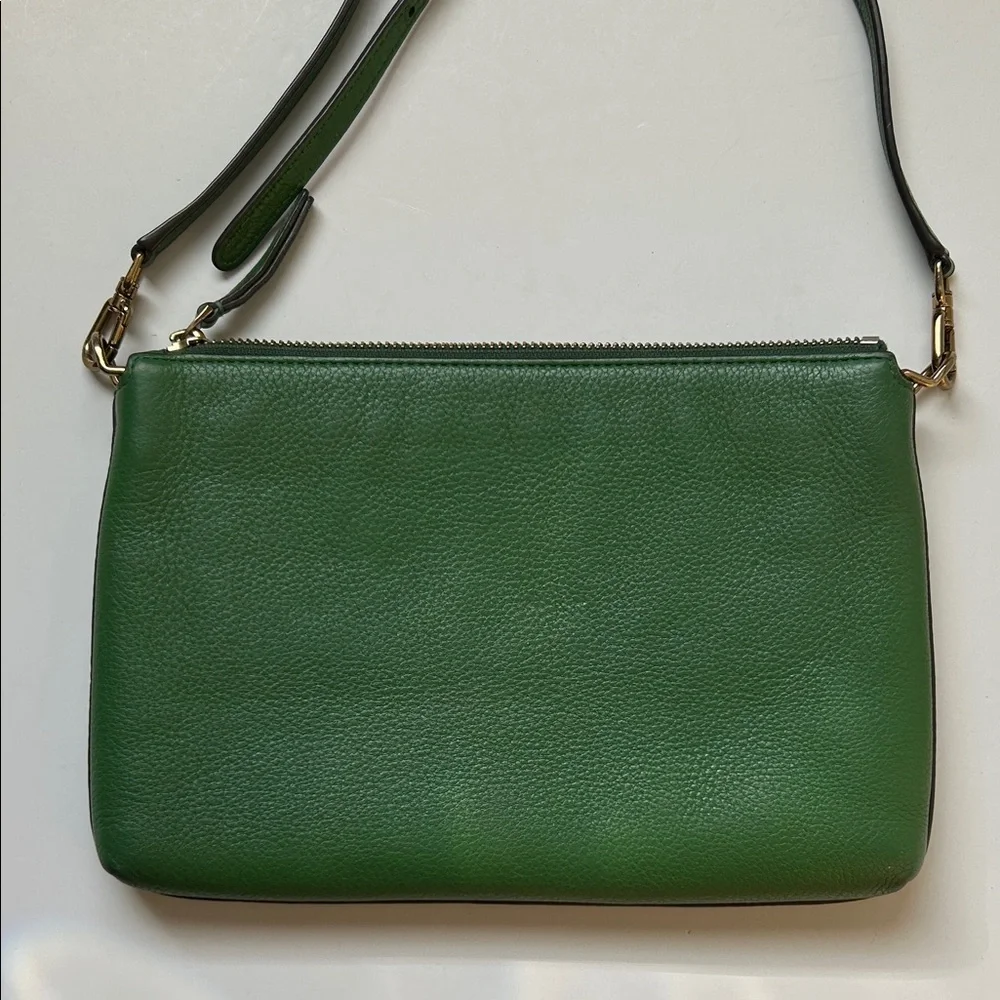 Tory Burch Vibrant Green Crossbody Bag - Picture 4 of 14
